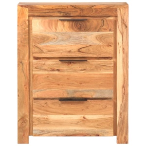 Servantă, 59x33x75 cm, lemn masiv de acacia - Img 8