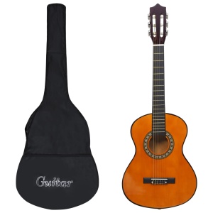 Set de chitară clasică copii și incepători, 8 piese, 1/2 34"