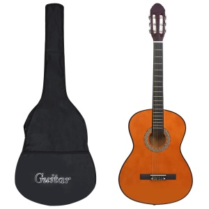 Set de chitară clasică incepători, 12 piese, 4/4 39"
