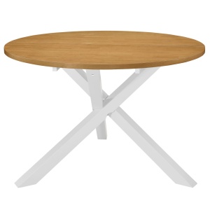 Set de mobilier de bucătărie, 5 piese, alb, MDF - Img 3