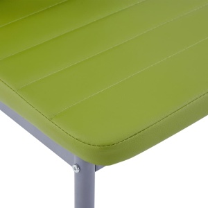 Set mobilier de bucătărie, 5 piese, verde - Img 11