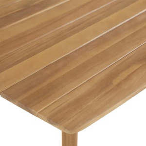 Set mobilier de exterior, 5 piese, lemn masiv de acacia - Img 4