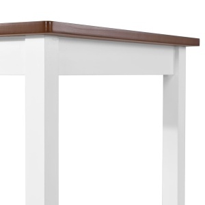 Set mobilier tip bar, masă și scaune, 3 piese, lemn masiv - Img 9