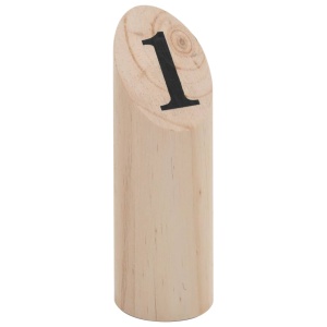 Set pentru joc Kubb cu numere, lemn - Img 6