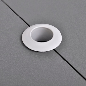 Set pliabil pentru camping cu masă și 4 scaune din aluminiu ușor, gri - Img 2
