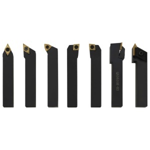 Set unelte de strunjire indexabile, 12 piese, 16 x 16 mm, 115 mm - Img 6