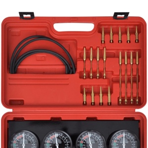 Set unelte pentru sincronizare carburator, cu manometre cu placă fixă - Img 4