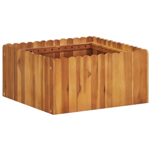 Strat inălțat de grădină, 50 x 50 x 25 cm, lemn masiv de acacia