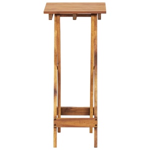 Suport de plante, 30 x 30 x 67 cm, lemn masiv de acacia - Img 2