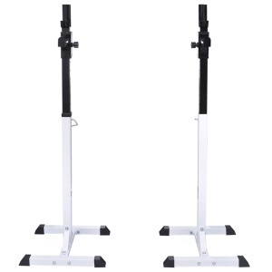 Suport haltere genuflexiuni cu halteră și set gantere 30,5 kg - Img 3