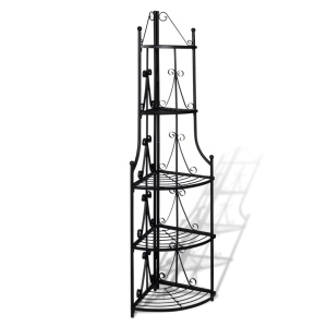 Suport plante, Negru - Img 2