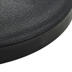 Suport umbrelă de soare, negru, 9 kg, polirășină, semi-rotund - Img 4