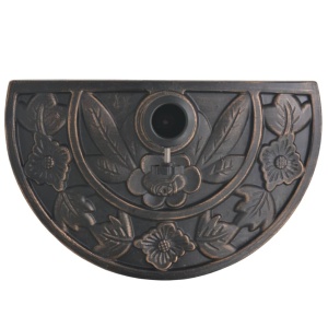 Suport umbrelă de soare, rășină, semicerc, bronz, 9 kg - Img 5