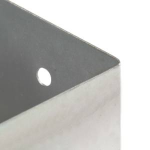 Suporți stâlp, 4 buc., metal galvanizat, 91 mm - Img 6