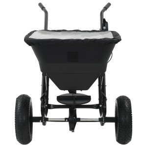 Utilaj de imprăștiat sare, 106x73x76 cm, PVC și oțel, 45 L - Img 3