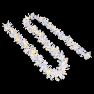 242424 Ghirlandă de Crăciun cu becuri LED, alb, 5 m - Img 3