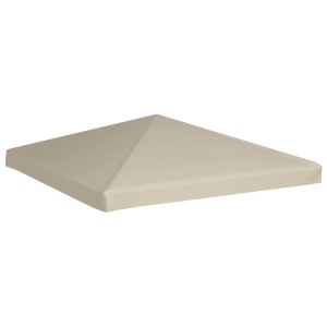 Acoperiș de pavilion, bej, 3 x 3 m, 310 g/m² - Img 4