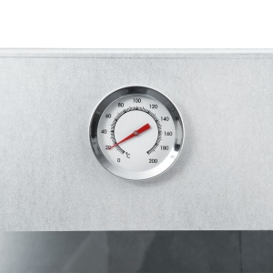 Afumătoare cuptor grătar cu 1 kg peleți lemn, 44,5x29x124 cm - Img 12