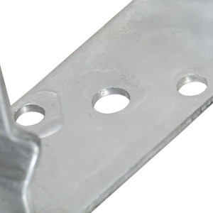 Ancore de gard, 6 buc., argintiu, 12x6x15 cm, oțel galvanizat - Img 6