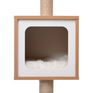 Ansamblu pentru pisici, covoraș din funie de sisal, 123 cm - Img 6