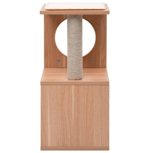 Ansamblu pentru pisici, covoraș din funie de sisal, 60 cm - Img 4