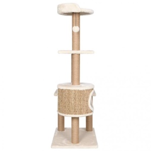 Ansamblu pentru pisici cu stalp de zgariat 123 cm - Img 4