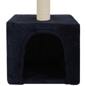 Ansamblu pisici, stâlpi din funie sisal, 55 cm, albastru inchis - Img 6