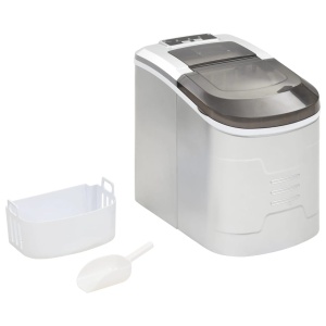 Aparat de făcut cuburi de gheață, argintiu 2,4 L, 15 kg / 24 h - Img 4