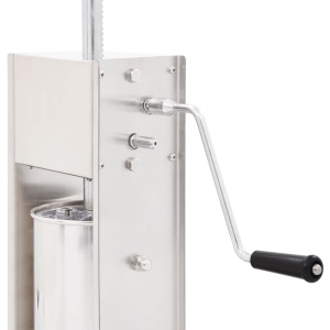 Aparat de umplut cârnați manual, argintiu, 3 L, oțel inoxidabil - Img 8
