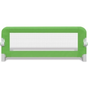 Balustradă de siguranță pentru pat de copil, verde, 102x42 cm - Img 3