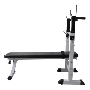 Bancă de exerciții fitness dreaptă, bancă de greutăți - Img 3