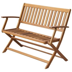 Bancă de grădină, 120 cm, lemn masiv de acacia