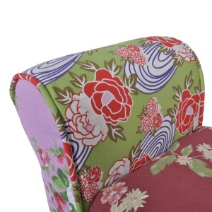 Bancă patchwork stil floral - Img 4