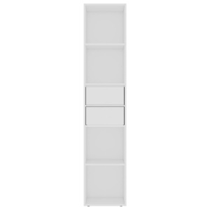Bibliotecă, alb, 36 x 30 x 171 cm, PAL - Img 4