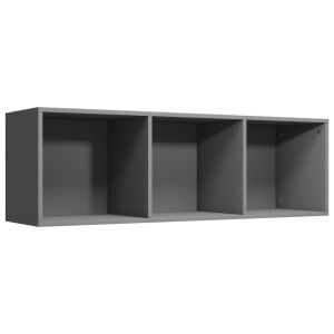 Bibliotecă/Comodă TV, gri, 36 x 30 x 114 cm, PAL - Img 7