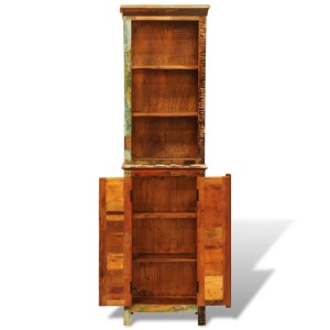 Bibliotecă din lemn reciclat vintage - Img 8