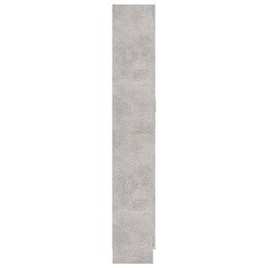 Bibliotecă, gri beton, 82,5 x 30,5 x 185,5 cm, PAL - Img 6
