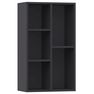 Bibliotecă/Servantă, gri, 45 x 25 x 80 cm, PAL - Img 2
