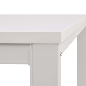 Birou de scris, 120 x 60 x 75 cm, alb - Img 5