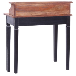 Birou de scris cu sertare, 90x50x101 cm, lemn masiv reciclat - Img 8