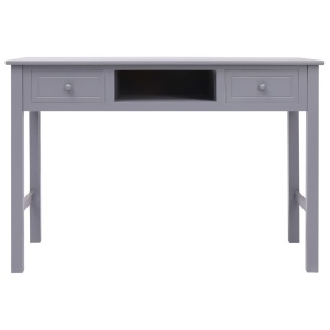 Birou de scris, gri, 110 x 45 x 76 cm, lemn - Img 3