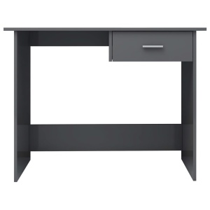 Birou, gri foarte lucios, 100 x 50 x 76 cm, PAL - Img 4