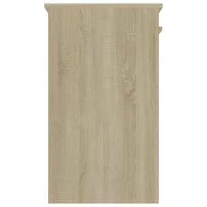 Birou, stejar Sonoma, 90 x 45 x 76 cm, PAL - Img 6