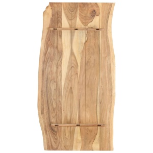 Blat de masă, 120x60x2,5 cm, lemn masiv de acacia - Img 2