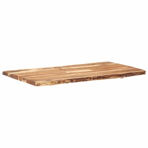 Blat de masă, 120x60x3,8 cm, lemn masiv de acacia - Img 9