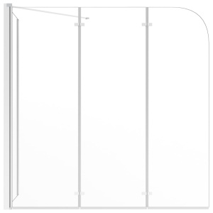 Cabină de baie, 120x69x130 cm, sticlă securizată, transparent - Img 4