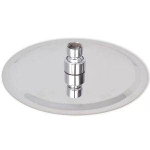 Cap de duș rotund tip ploaie, oțel inoxidabil, 20 cm - Img 4
