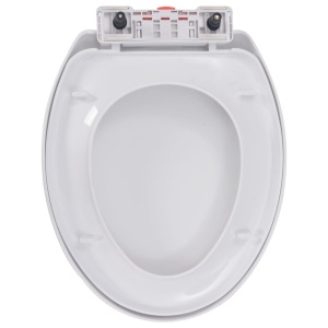 Capac WC, inchidere silențioasă, eliberare rapidă, alb - Img 8