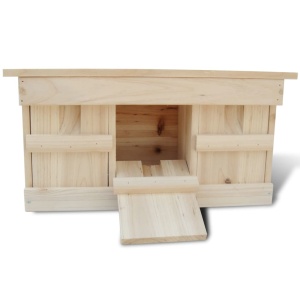 Case de vrăbii, 2 buc., 44 x 15,5 x 21,5 cm, lemn - Img 2