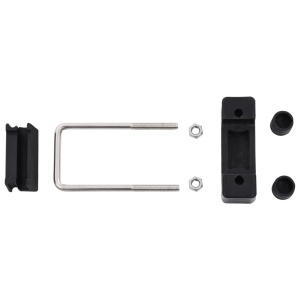 Clemă de prindere U cu plastic stâlp gard, 60x40 mm, 25 seturi - Img 4